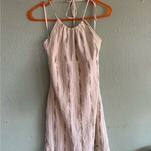 Agua blues Floral Print Summer Dress